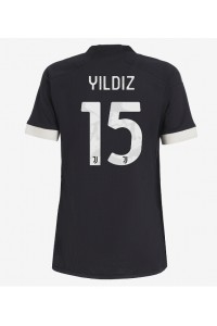 Fotbalové Dres Juventus Kenan Yildiz #15 Dámské Třetí Oblečení 2023-24 Krátký Rukáv